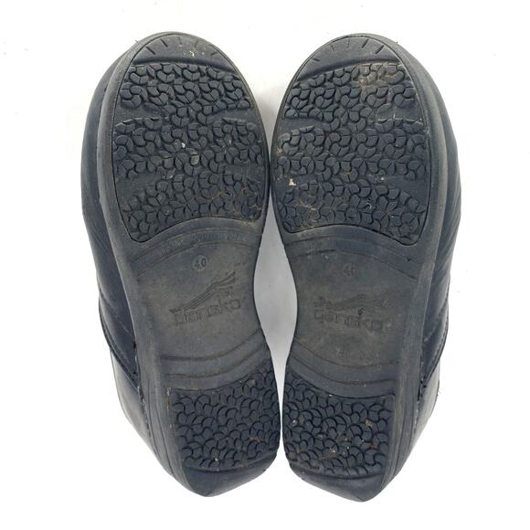 DANSKO XP 2.0 Black Leather Professional Closed Back Clogs Women's EU 40 US 9.5 - Picture 6 of 11